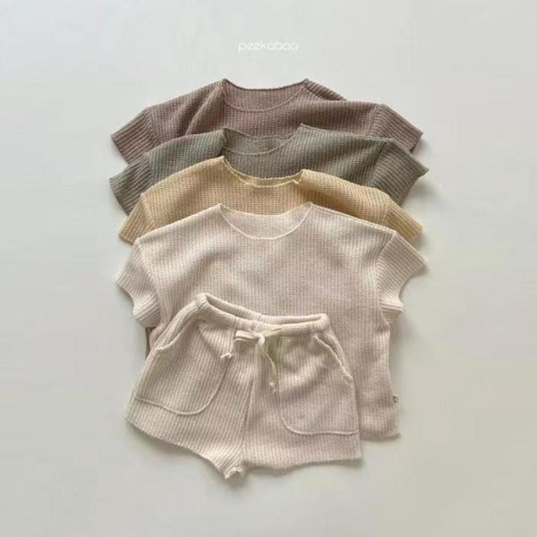 Infants Leisure Home Suit Loose Knitting Sports Suit Baby Girl Wholesale