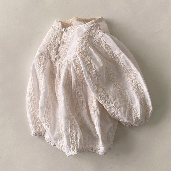 0-2T INS Baby Embroidered Western Style Jumpsuit Romper 100-Day-Old Romper Wholesale Baby Clothes